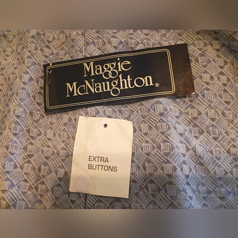 Maggie‎ Mcnaughton Lavender Button-Down A-Line Skirt Sz 22 - Picture 7 of 8